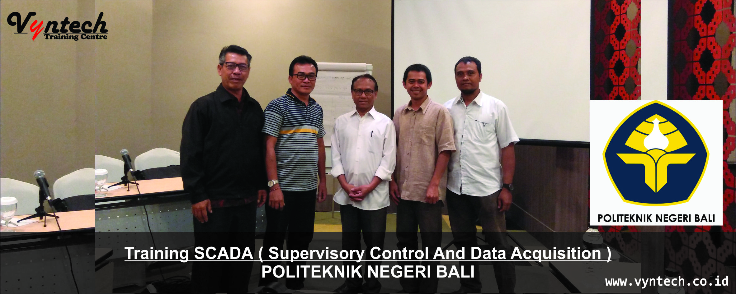 20170814 Training SCADA ( Supervisory Control And Data Acquisition ) - Politeknik Negeri Bali, di Yogya