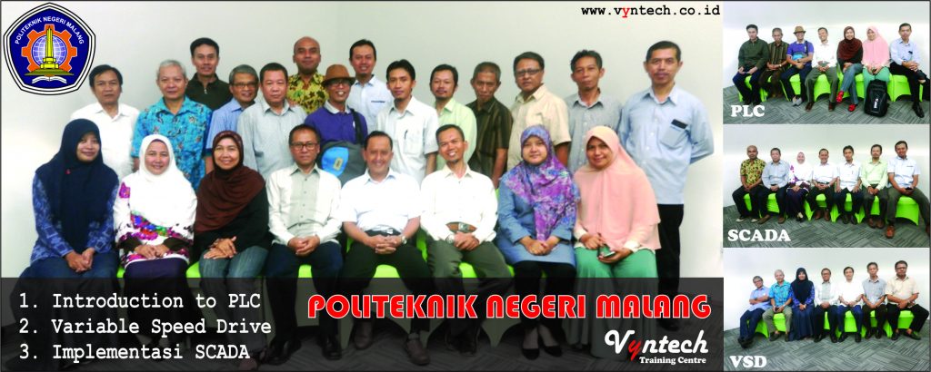 20151128 Training Introduction to PLC - Variable Speed Drive VSD - Implementasi SCADA - Politeknik Negeri Malang