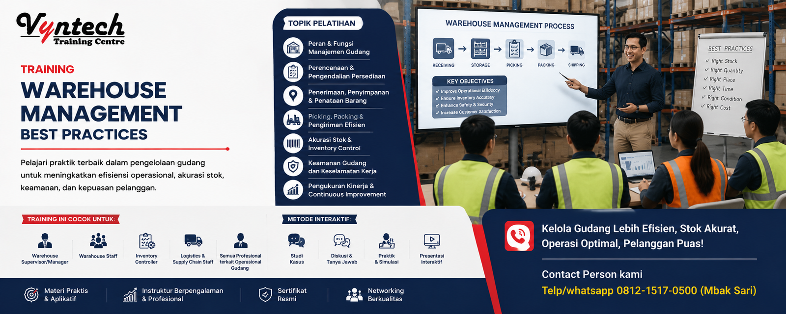 Training Warehouse Management System Excellence: Digital Transformation, Automation, Inventory Control & Supply Chain Integration